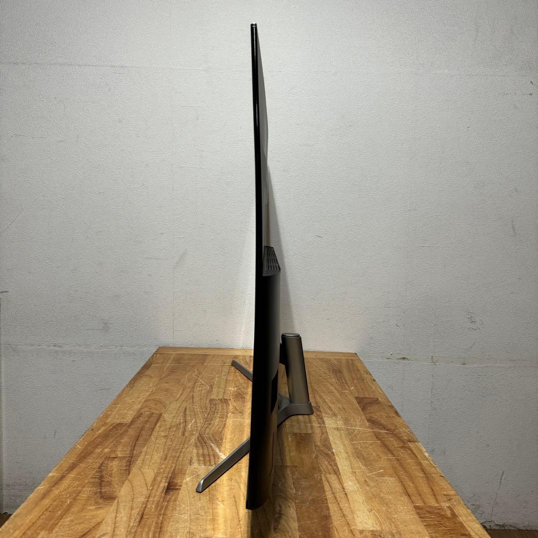 ハイセンス 55V型 4Kチューナー内蔵 液晶テレビ 55U7E 動画アプリ○