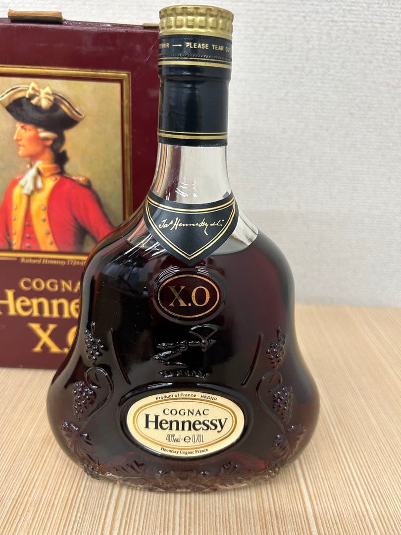 Hennessy X.O. コニャック 700ml 箱入り　未開封品