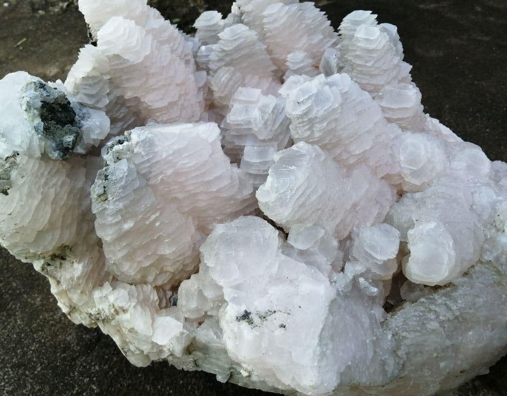 【超希少!!!】千階 ピンクカルサイト 原石【13kg】ーt310