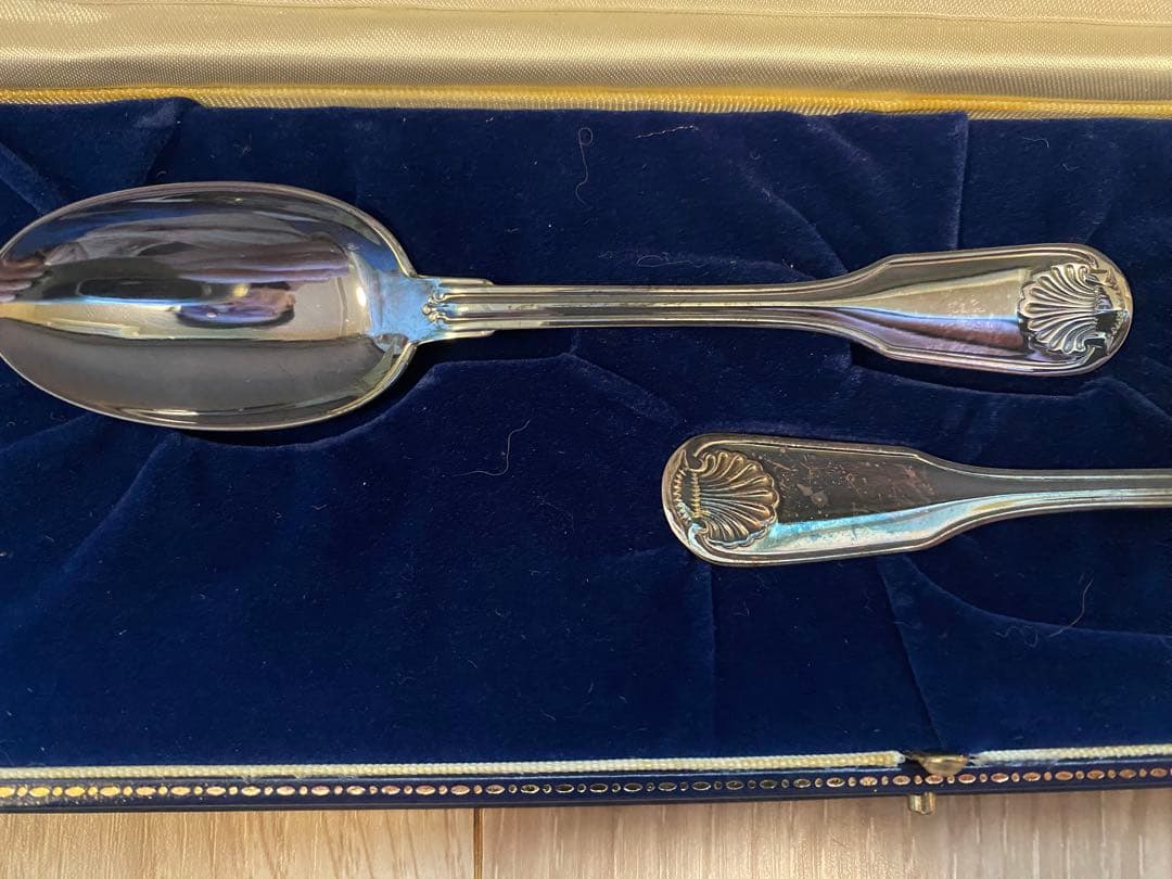 VILLA MILANO（SHIMA SEIKI）銀製 ティースプーンセット