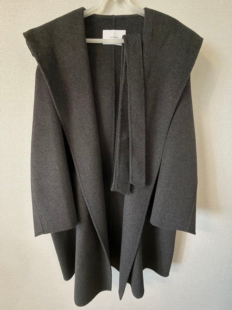 【25AW】FRAMeWORK SUPER160’s フーディショートコート