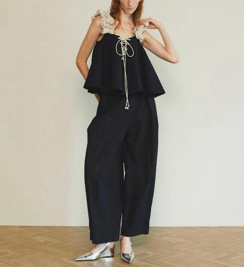 トップス MAISON SPECIAL Flower Strap 2way Tops