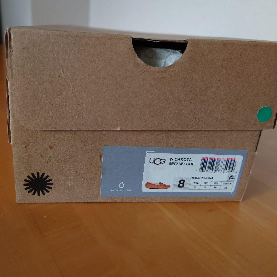 【未使用品】 ugg　アグ　ダコタ　モカシン　チェスナット　25cm　ローファー