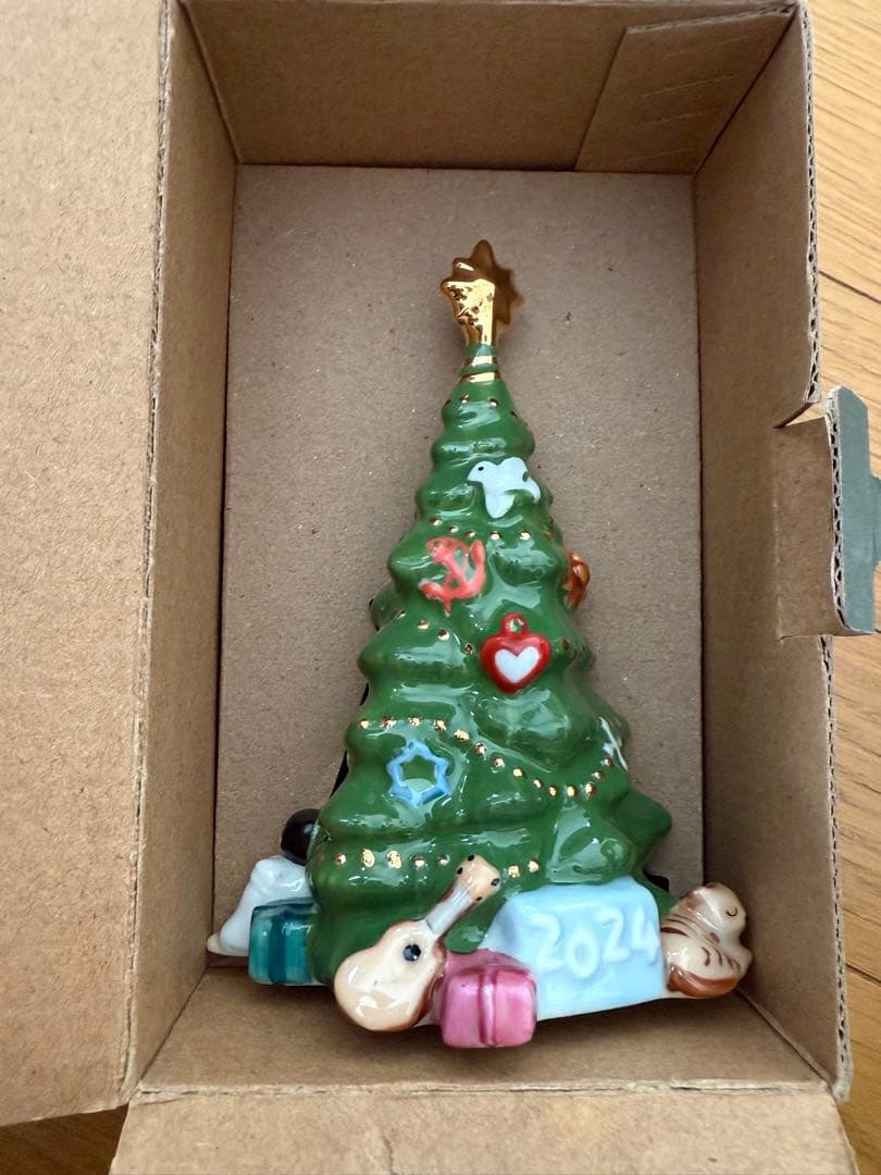 ロイヤルコペンハーゲン 陶器製クリスマスツリー2024