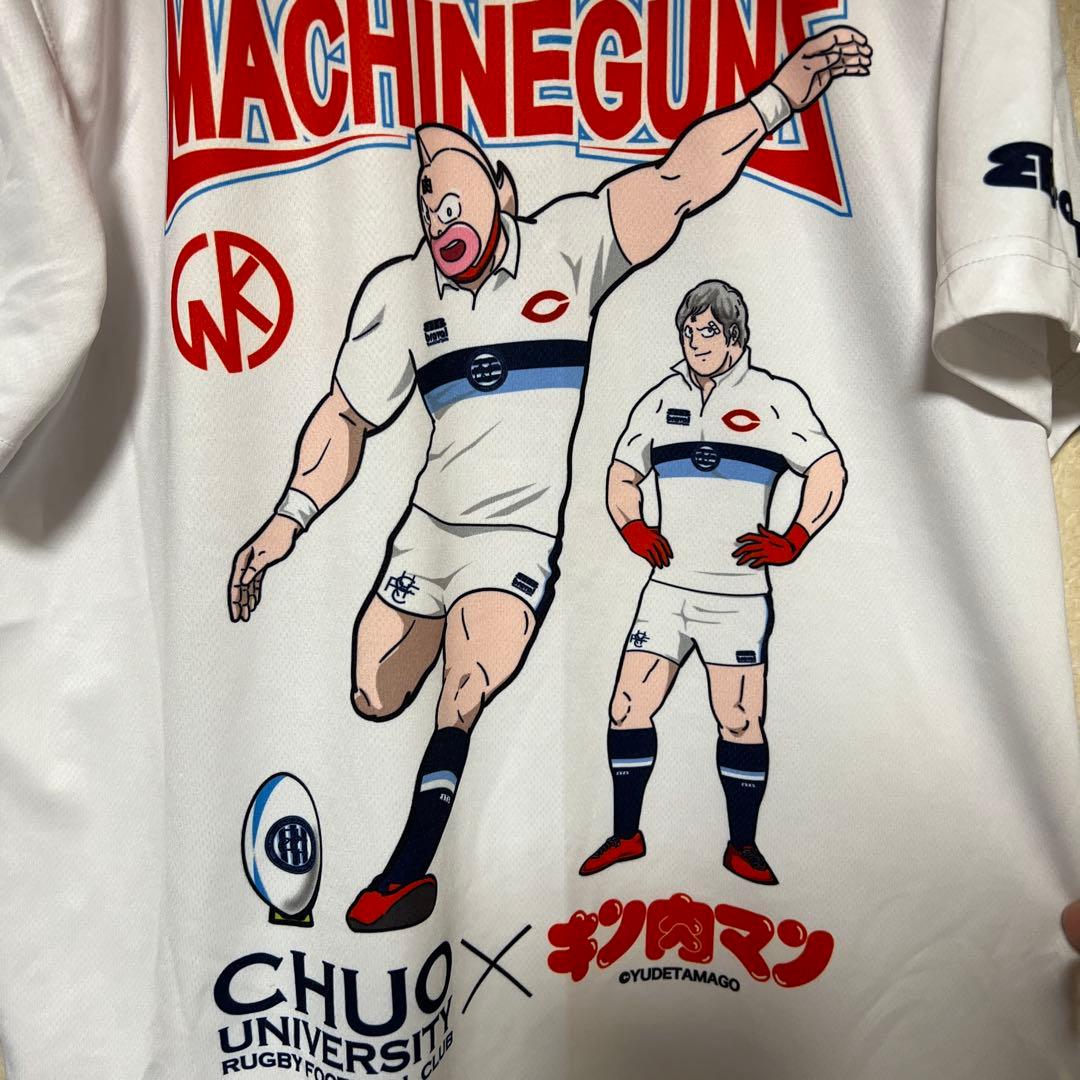 中央大学ラグビー部 キン肉マン コラボTシャツ