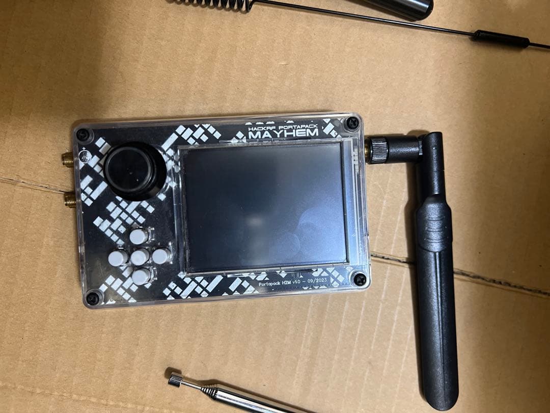 HACK RF MAYHEM 信号受信機 カラー液晶