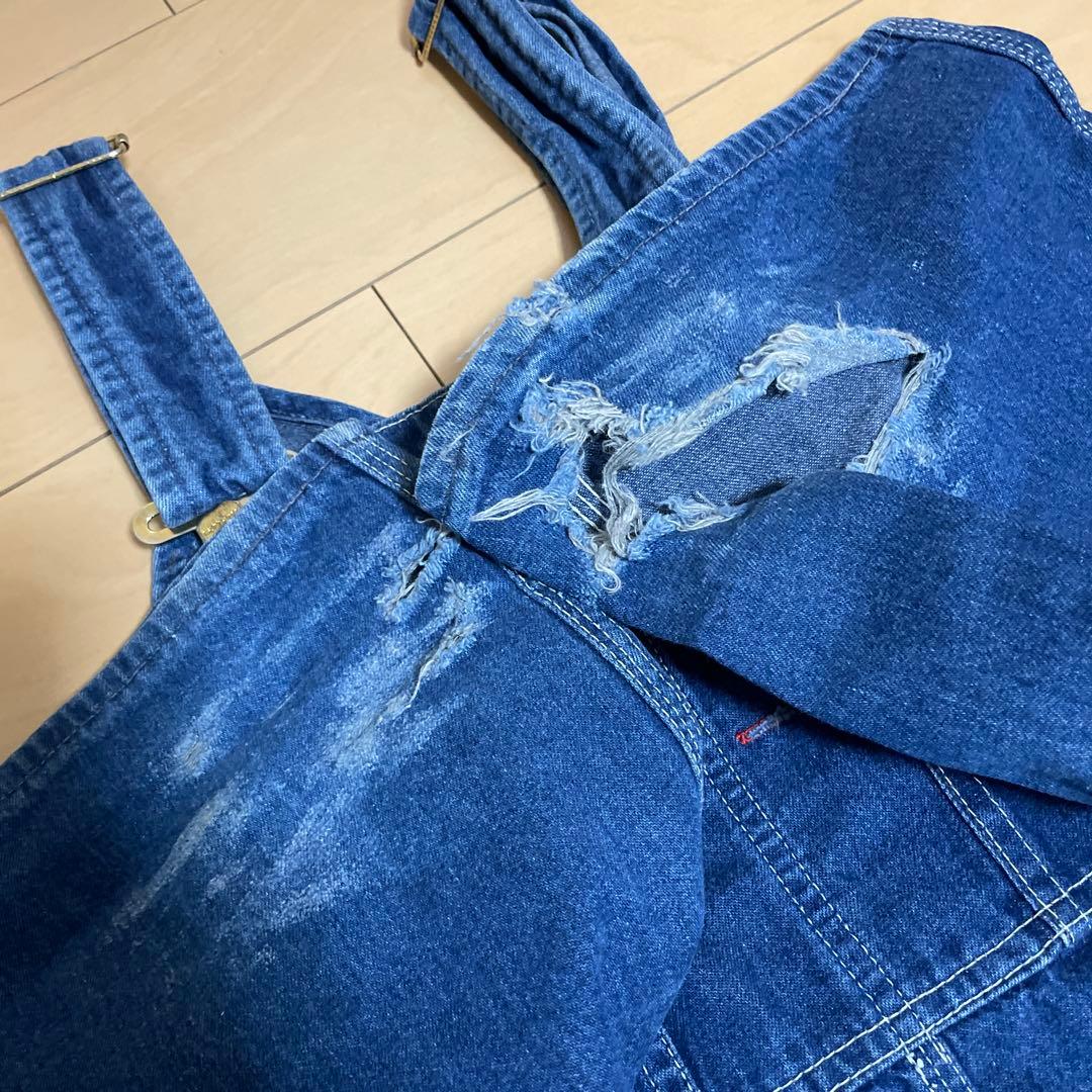 Carhartt デニムオーバーオール ヴィンテージ 作業着 つなぎ