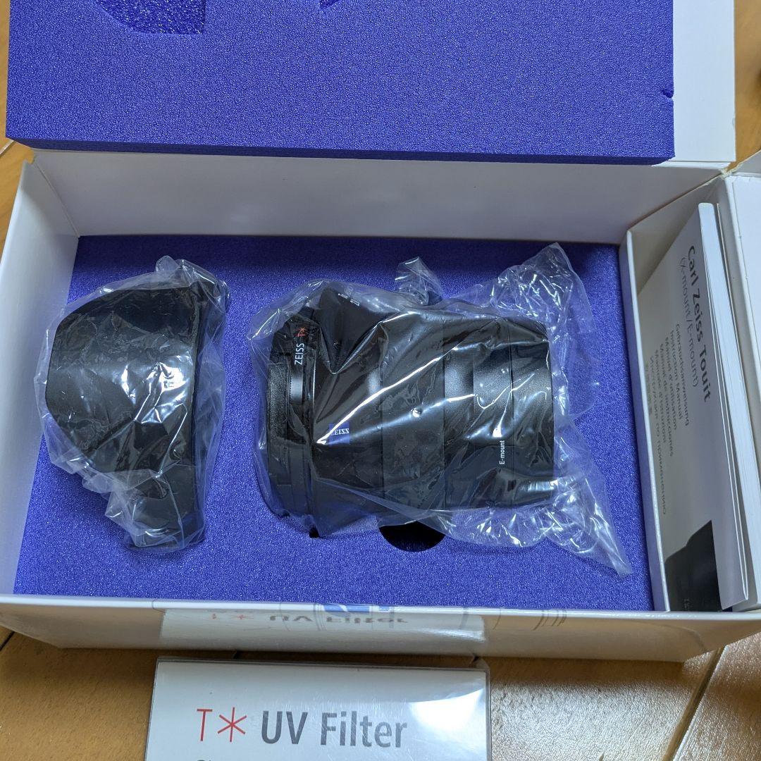 【ほぼ新品】ZEISS Touit 2.8/12 Eマウント UVフィルター付