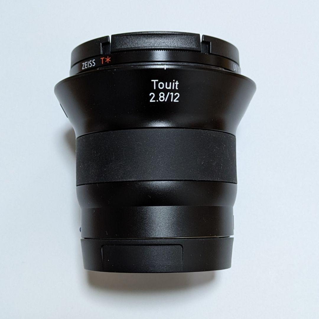 【ほぼ新品】ZEISS Touit 2.8/12 Eマウント UVフィルター付