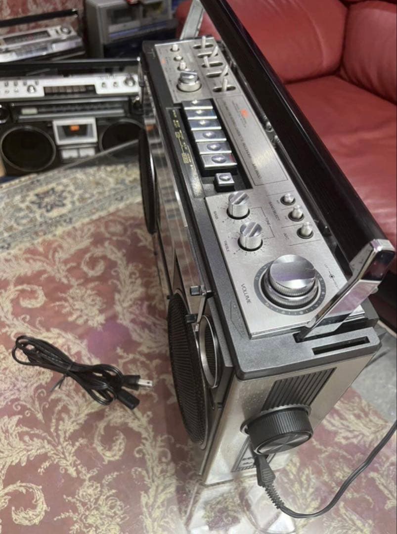 希少SanyoサンヨーMR-9600ラジカセ昭和レトロメンテナンス済み中古動作品