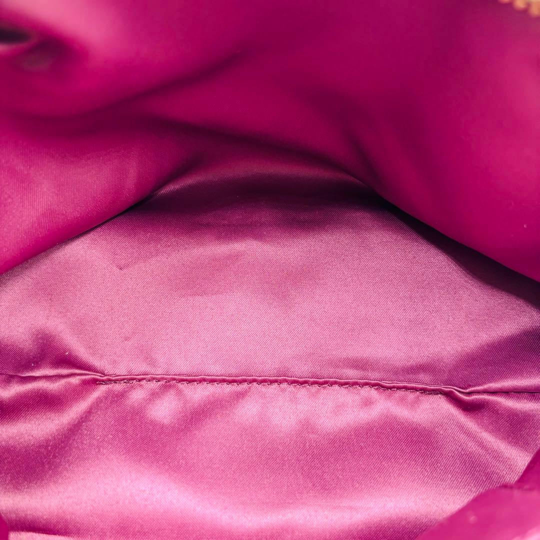 COACH コーチ ハンドバッグ シグネチャー キャンバス レザー 保存袋付