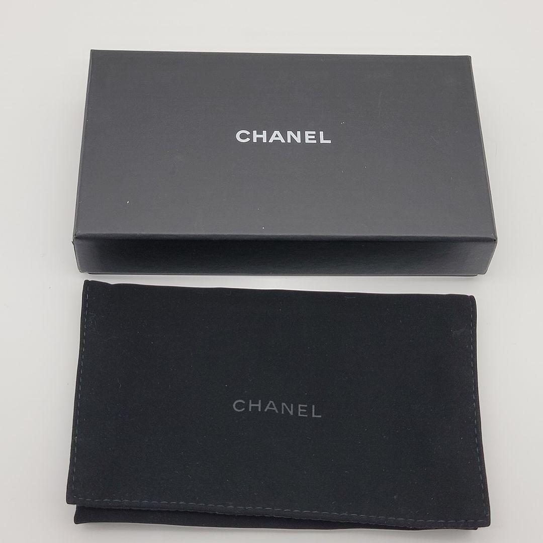 箱付き✨CHANEL iphone14proケース マトラッセ チェーン レザー