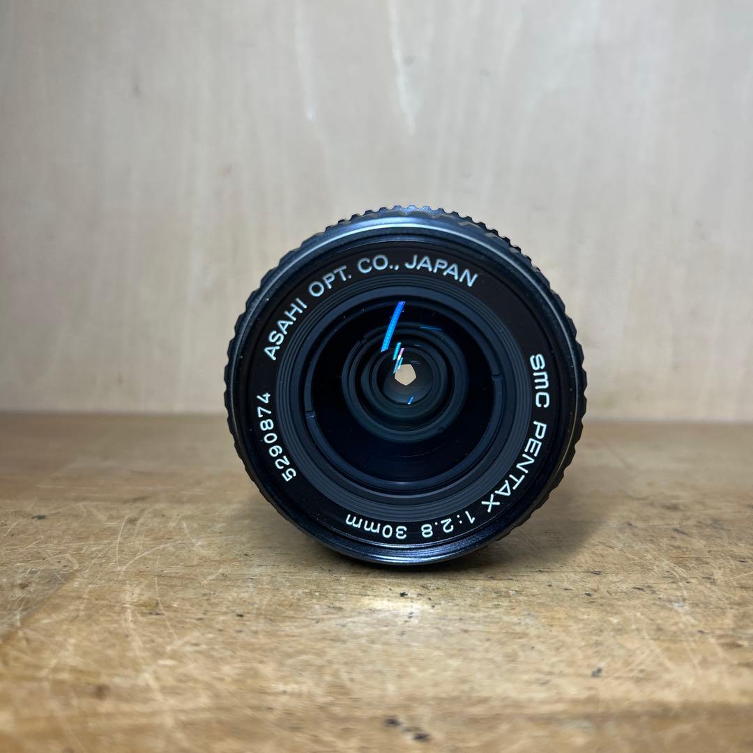 Pentax ME+希少レンズSMC Pentax 30 f2.8 完動極美品