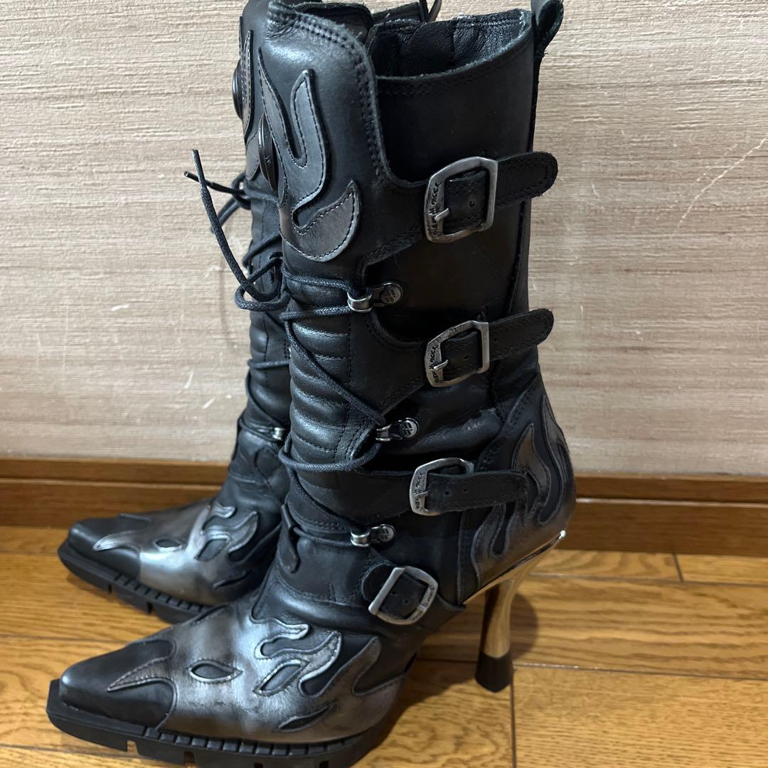 NEW ROCK ヒールブーツ