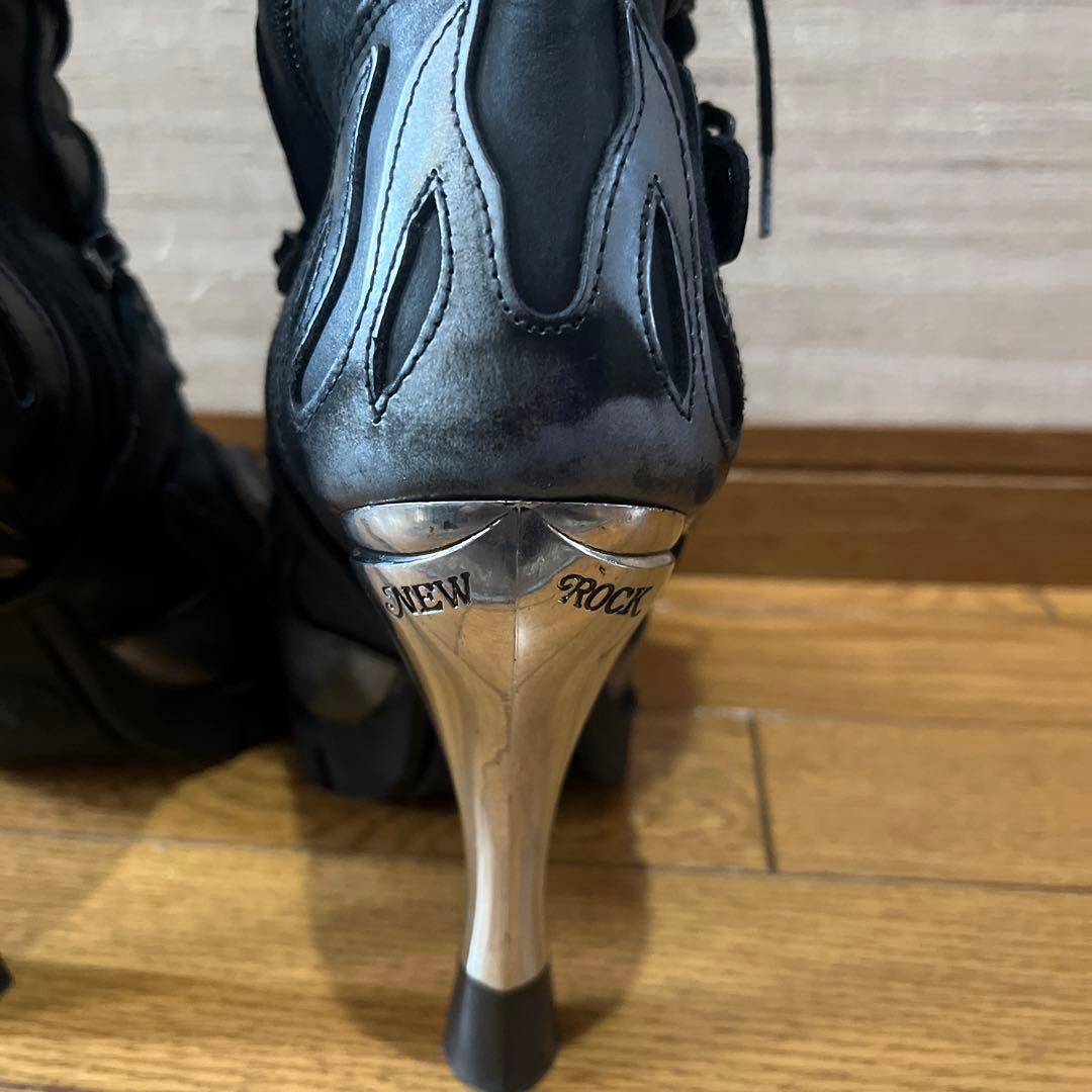 NEW ROCK ヒールブーツ