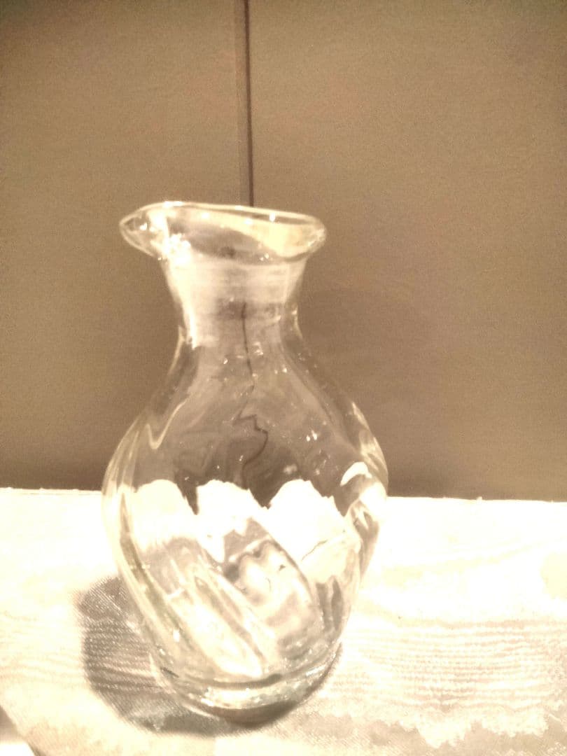 倉敷ガラス　名工　小谷真三　 ドレッシング瓶