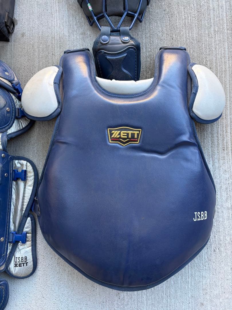 【希少カラー】ZETT キャッチャー防具　限定カラー