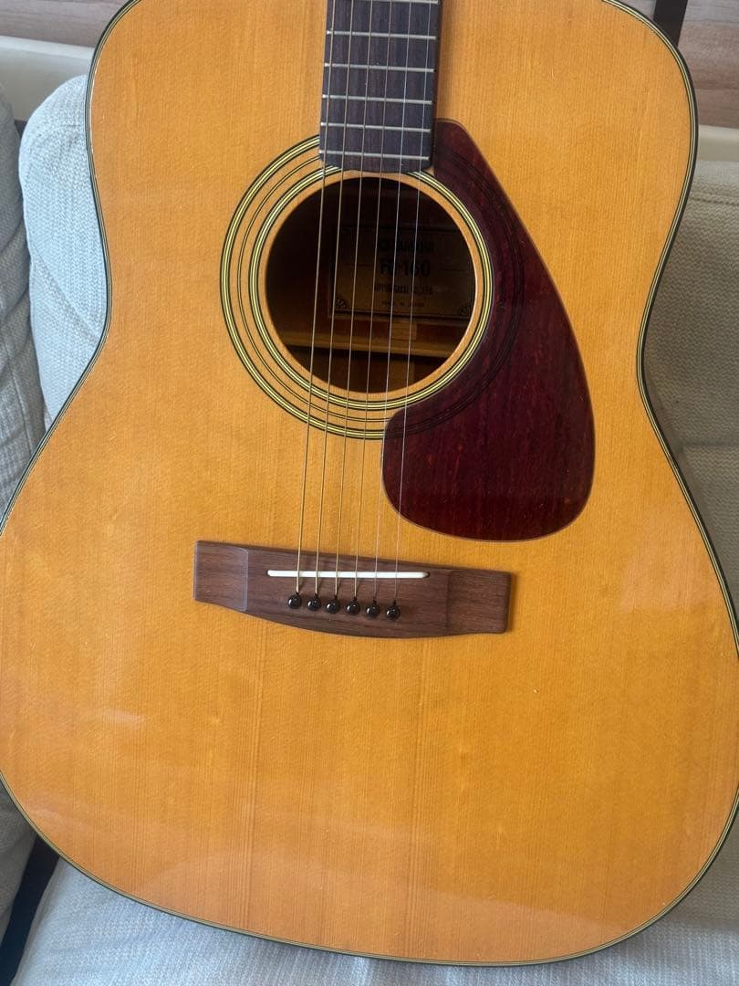 アコースティックギター ヤマハ　73年　グリーンラベル　引き取りお値引きします⭐︎