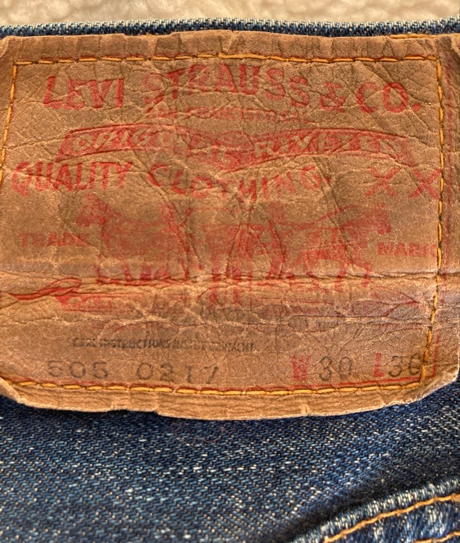 60´s ヴィンテージ　Levi's 505 ストレートデニム 30/30