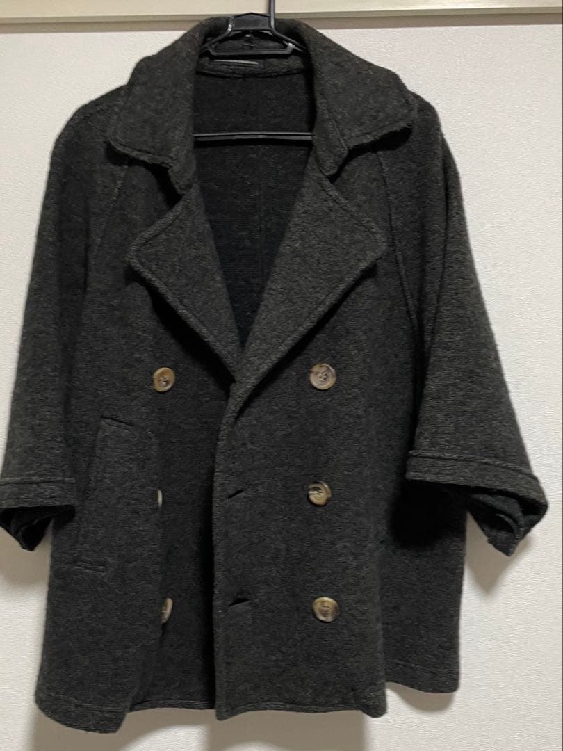 ☆Ｙ's☆ ダークグレー ダブルコート