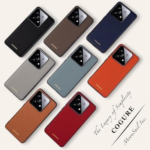 COGURE 互換 Xiaomi 15T Pro ケース 本革 レザー 耐衝撃m