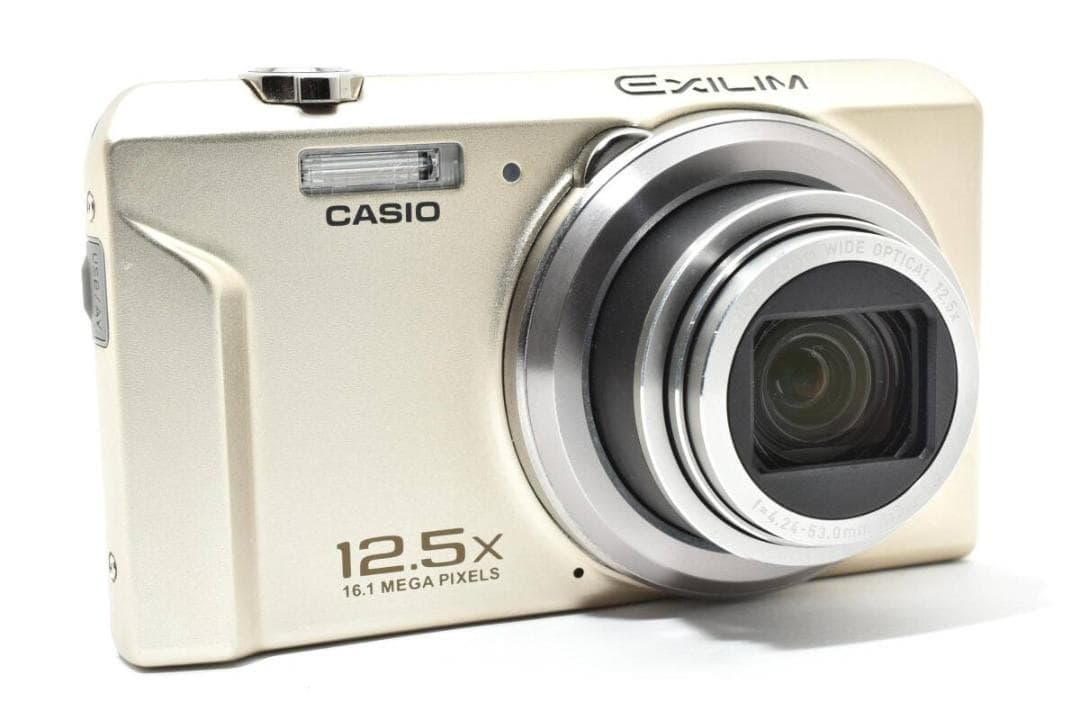 極美品 カシオ　CASIO EXILIM EX-ZS170 ゴールド ＃A351