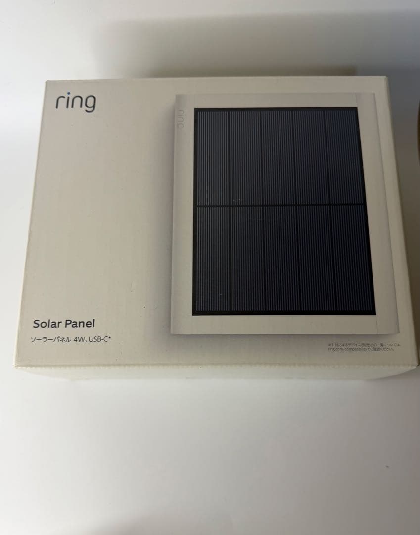 Amazon Ringセキュリティカメラ+ソーラーパネル+予備電池セット