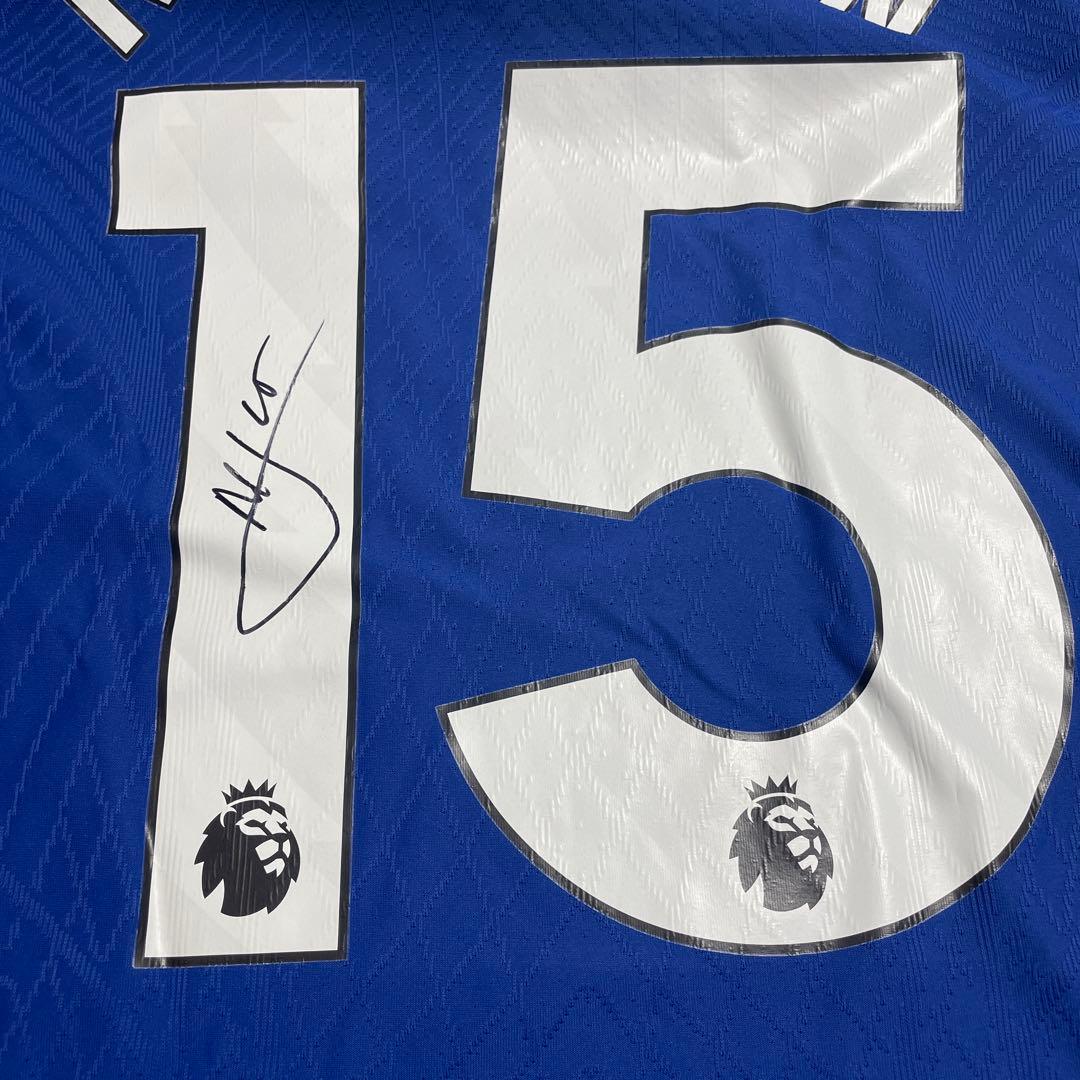 【正規品・サイン入り】ジャクソン#15チェルシー23/24実使用(H)