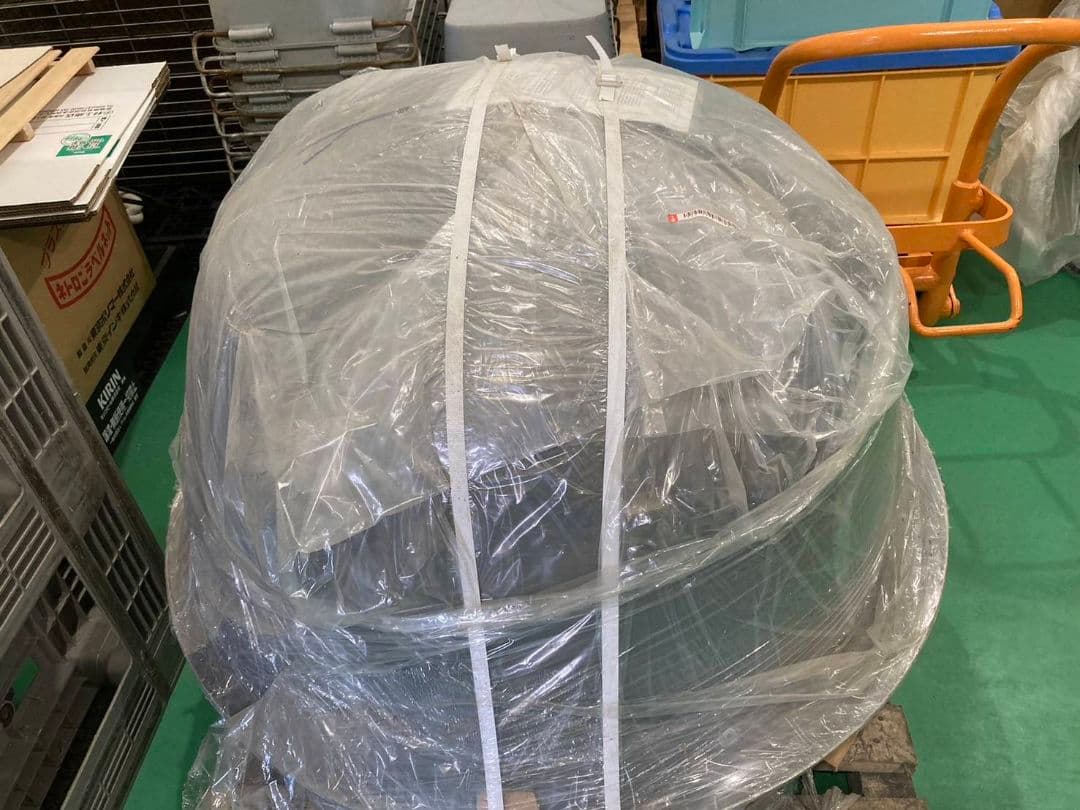 鋳鉄製 大型羽釜①　 新品未使用　直径約88cm 　お祭り　芋の子会　イベント