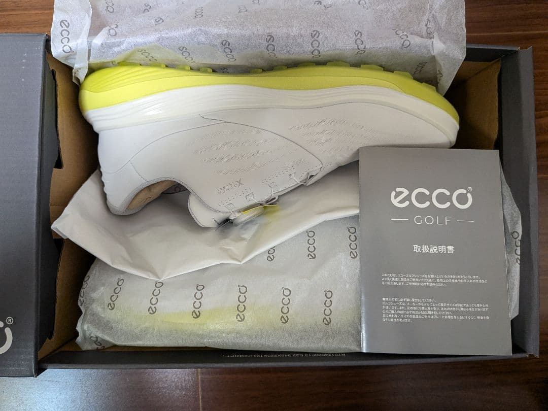 ECCOエコー スパイクレス ゴルフ シューズ エルティーワン ボア 42