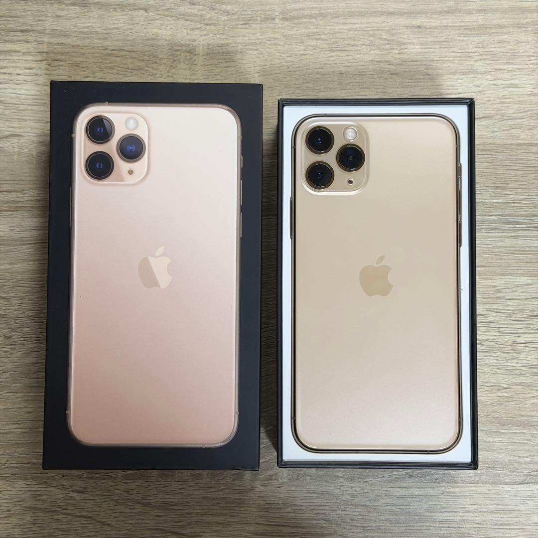 iPhone11pro 本体　ゴールド　256GB 箱　付属品付き