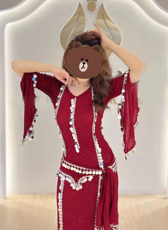 ベリーダンス サイーディ BALADI オリエンタル 多色 オーダーメイド