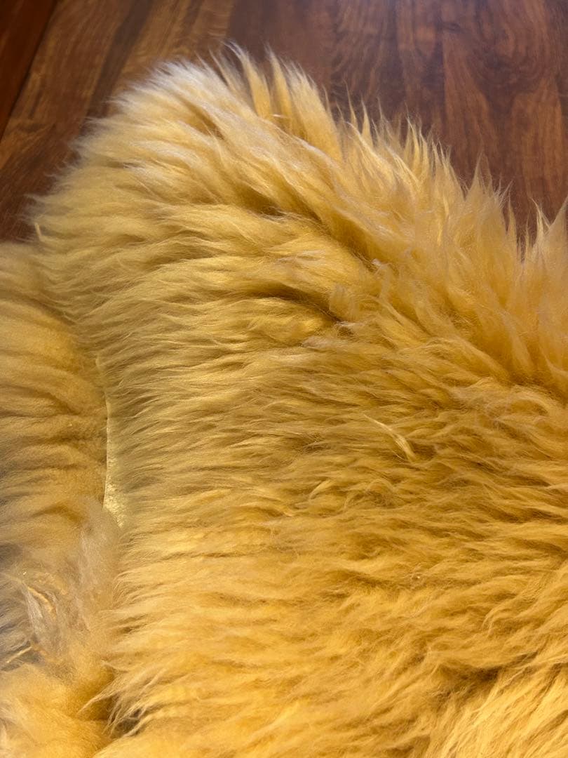 【ニュージーランド製】高級シープスキン ムートンラグ 羊毛