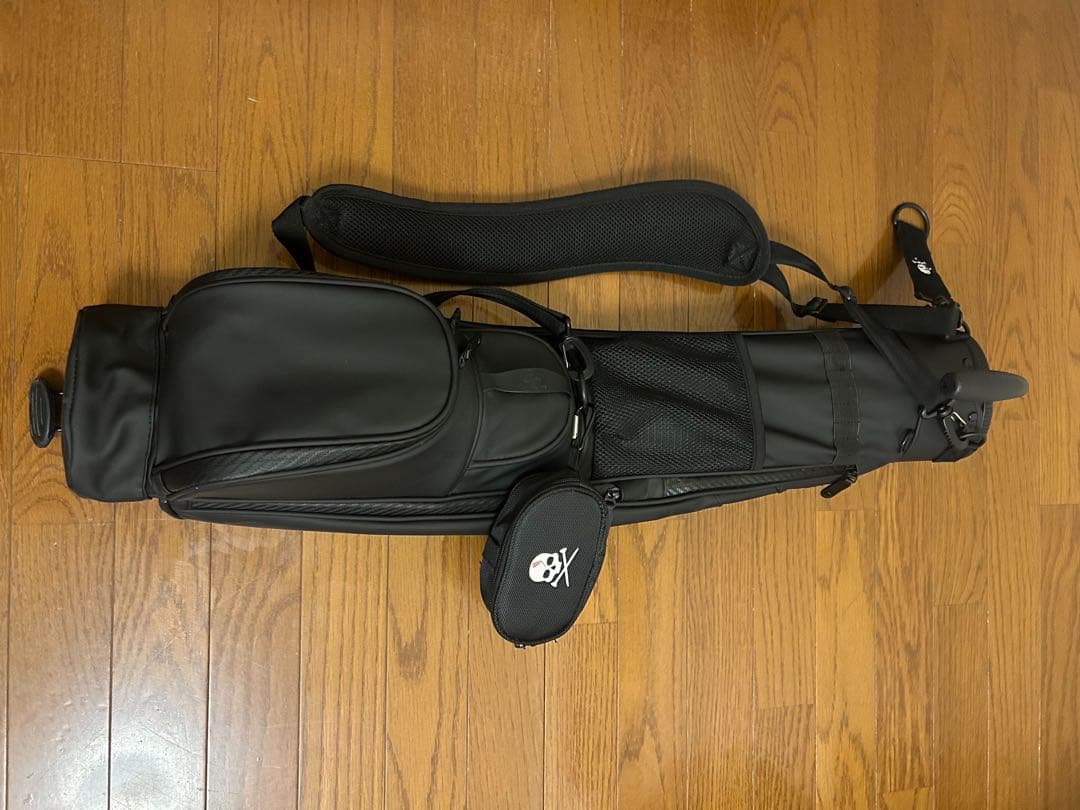 スカルデザイン スタンドゴルフバッグセット