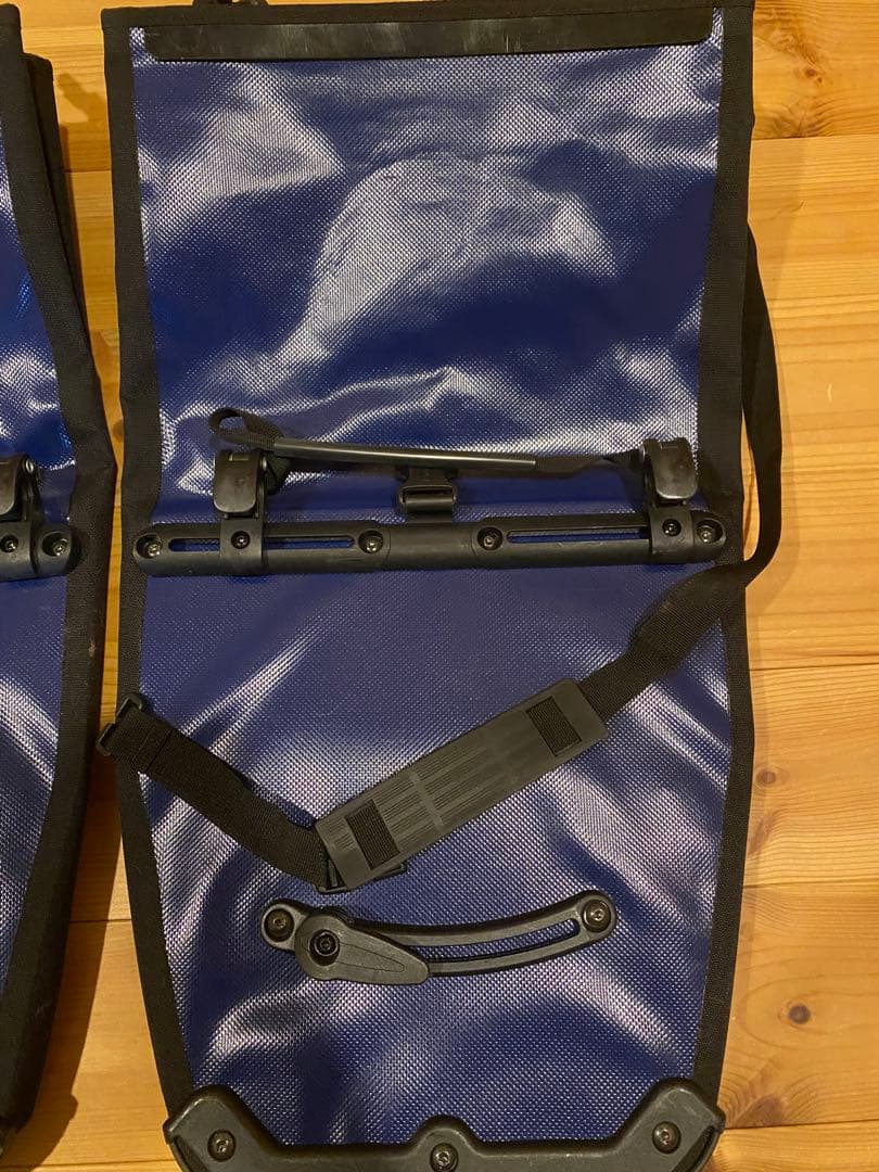 【美品】ORTLIEB クラシック　パニアバッグ ペア 40l /ブルー