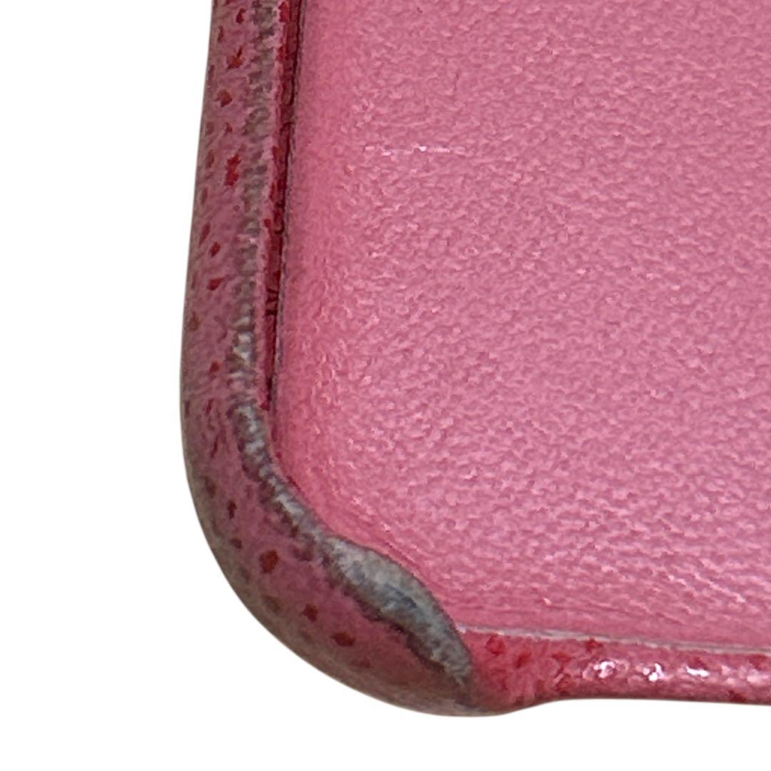 CHANEL マトラッセ　キャビアスキン　iPhone11ケース ピンク