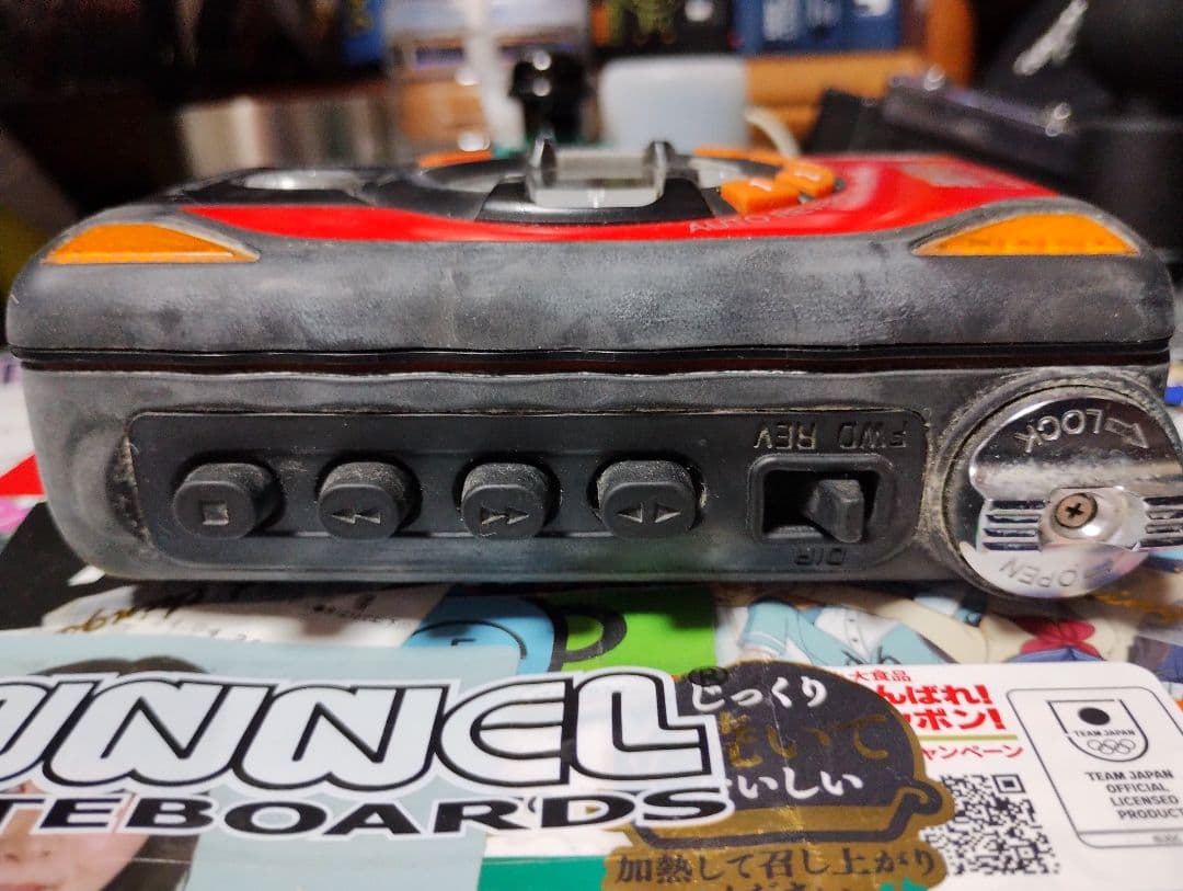 Panasonic - Shock Wave/カセットプレイヤー/赤黒モデル