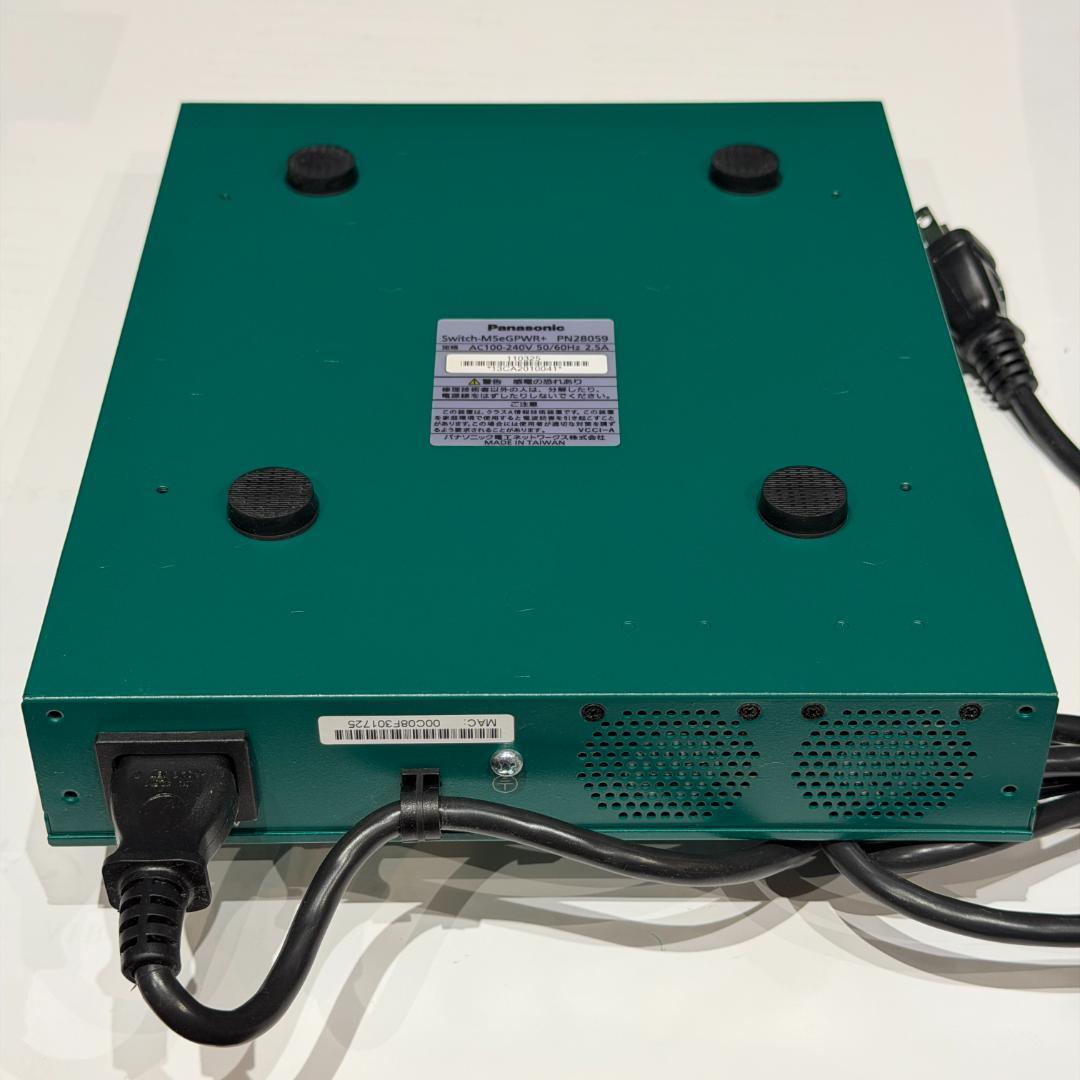 Panasonic PoE+給電スイッチ M5eGPWR+　5ポート