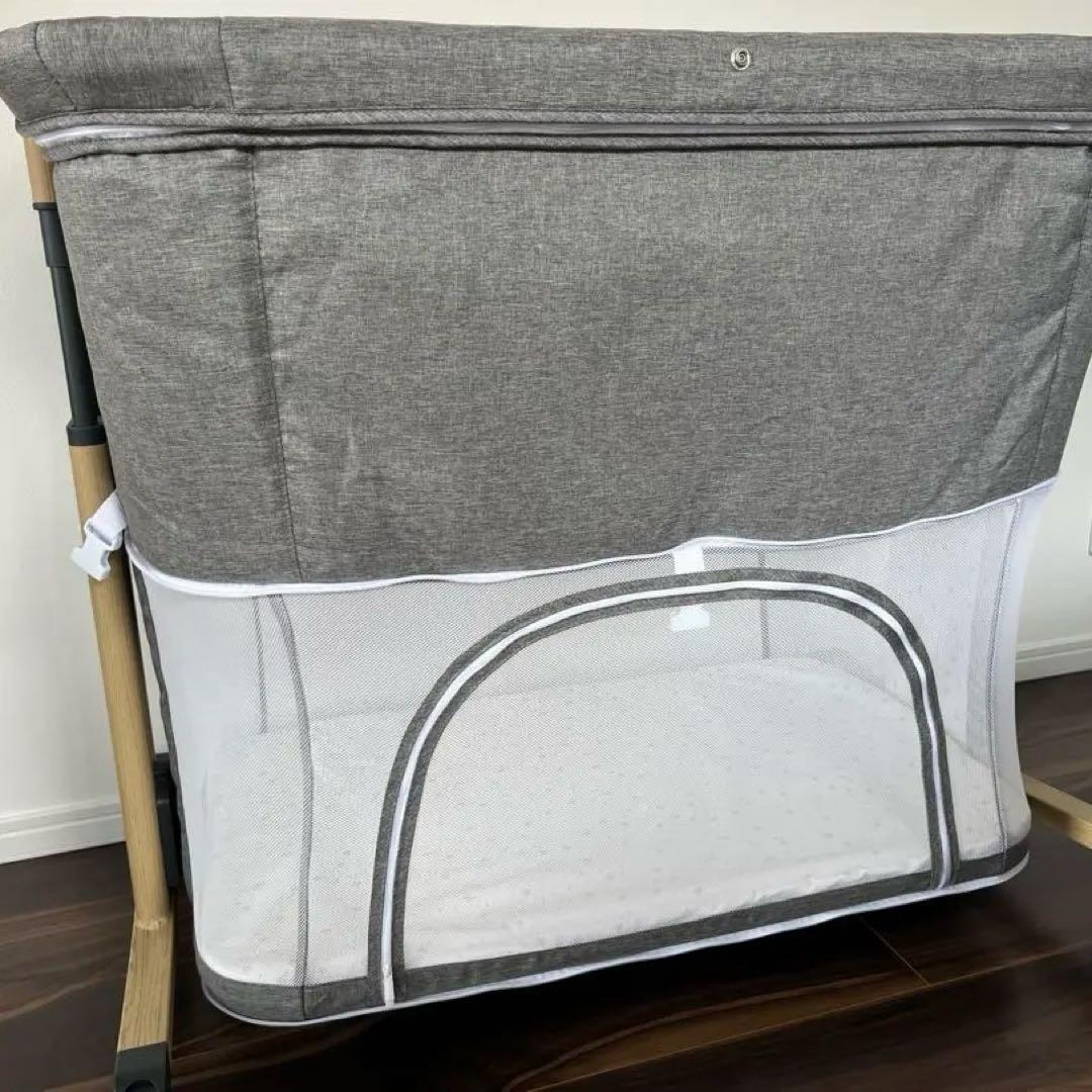3WAYベビーベッド（揺りかご・浅い寝床・プレイヤード）