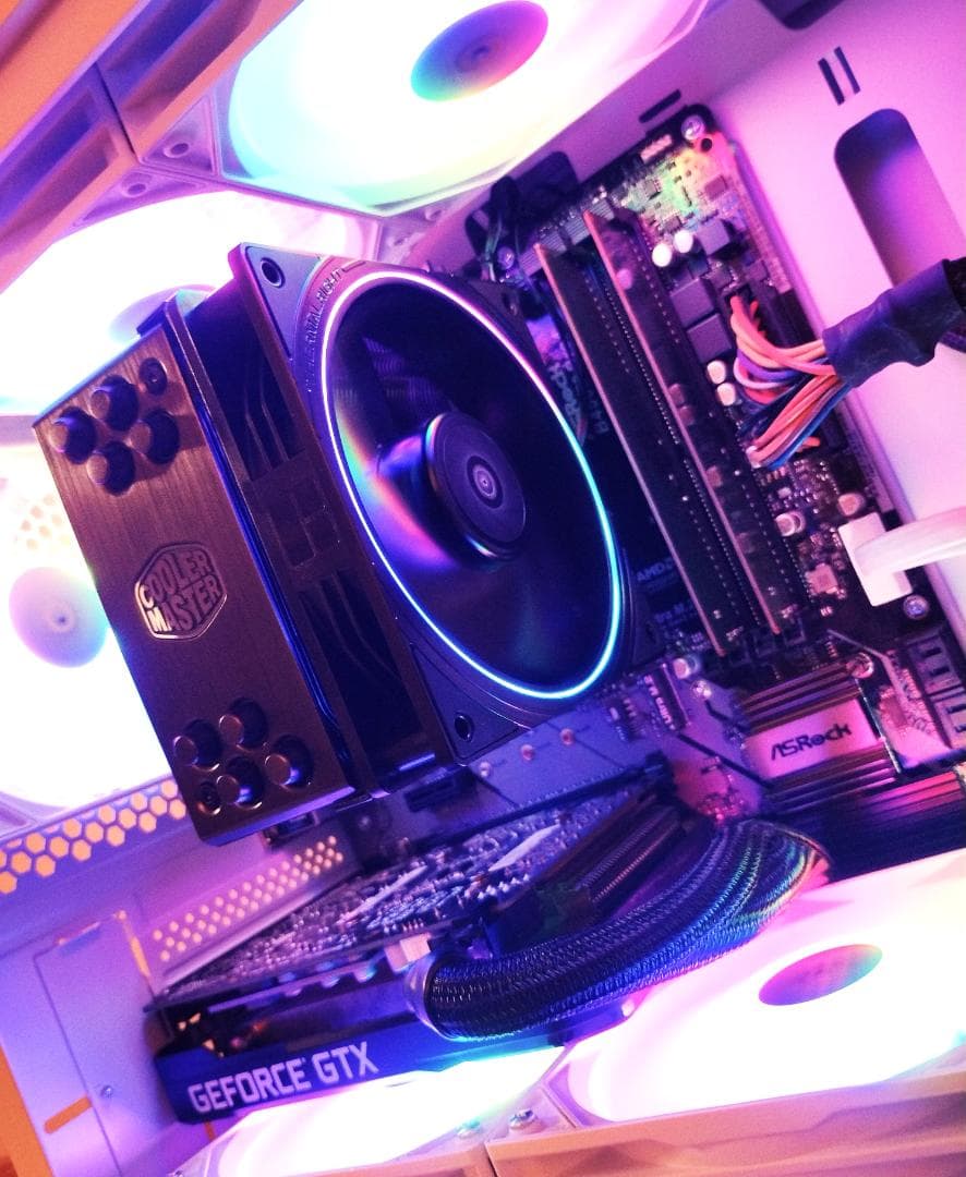 ゲーミングPC/5 3600/GTX1660Ti/新品SSD512G