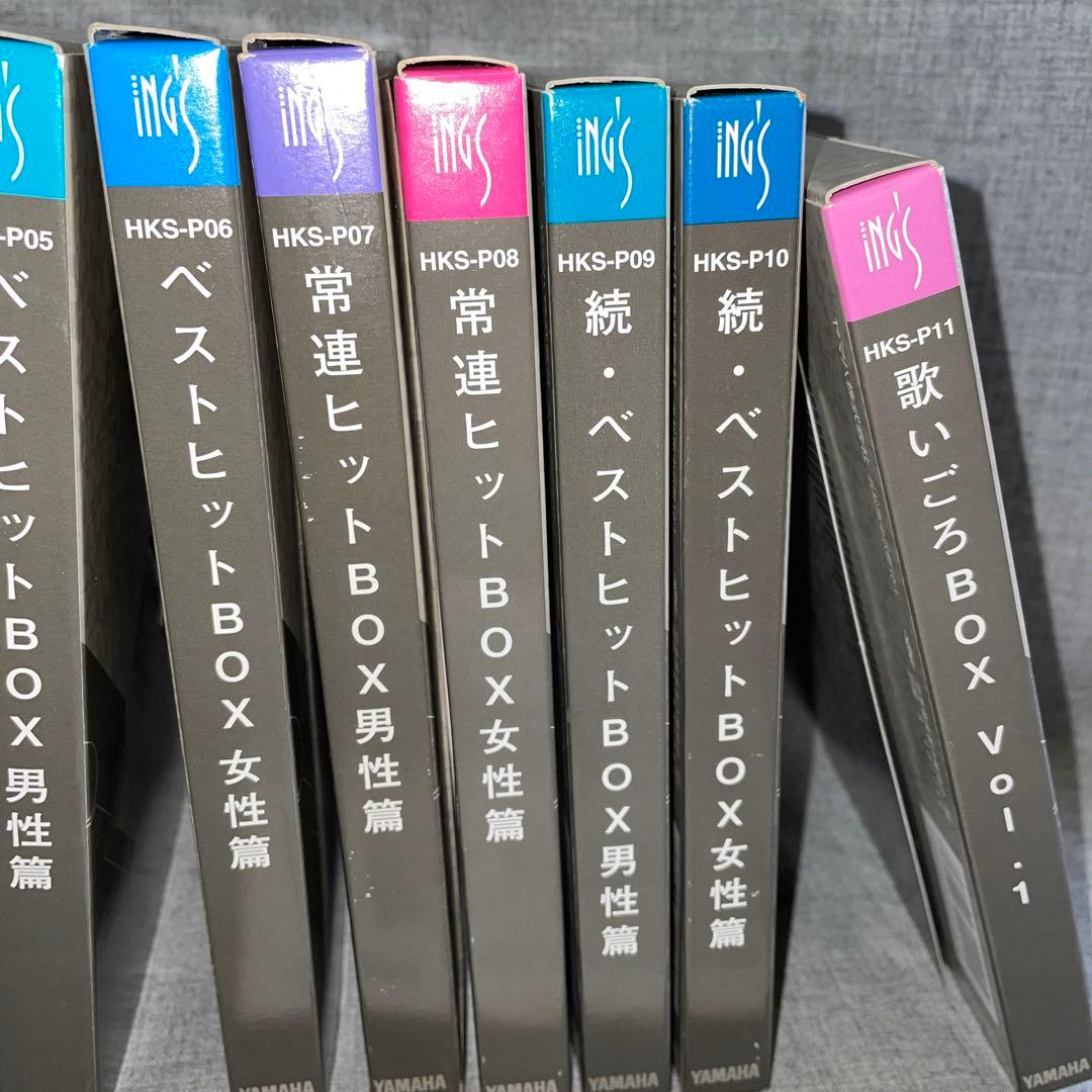 ING’S ハンディ カラオケ　HK-1　ヤマハ　カートリッジ12本 600曲