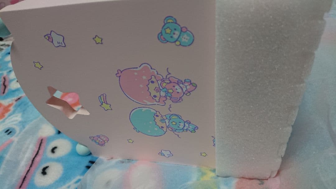 【2日限定お値下げ】リトルツインスターズ　ベイビードリーム ベッド風小物入れ