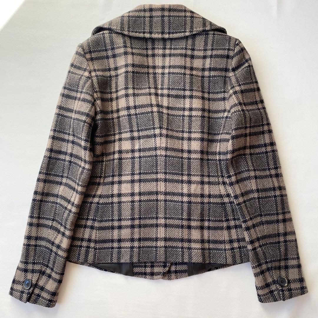 【美品】Max Mara　ジャケット　女優襟　白タグ　クロップド　大きいサイズ