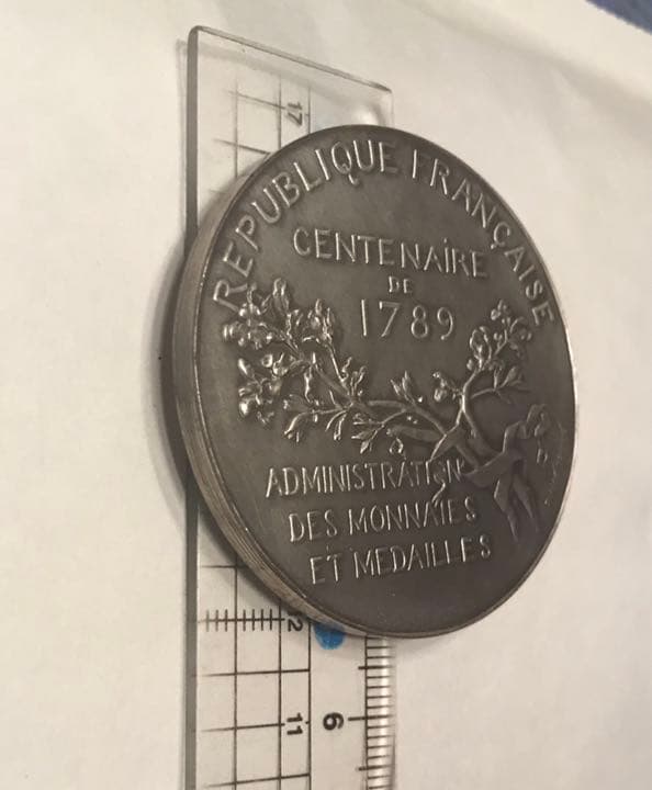 Exposition Universelle 1889 銀貨