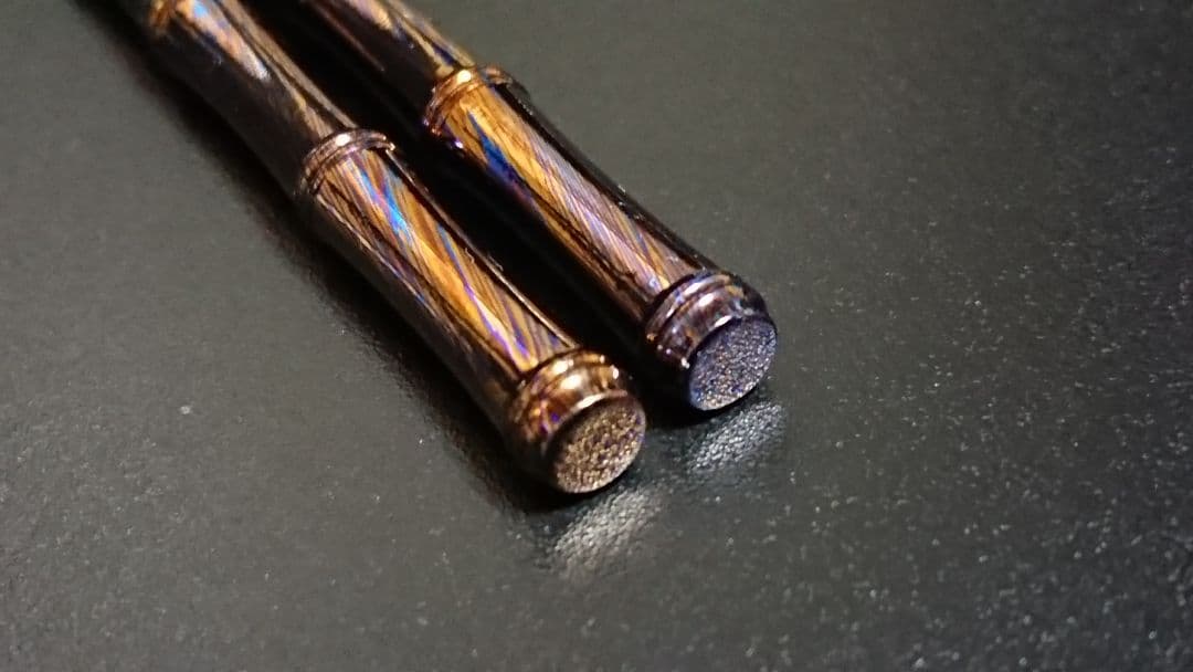 ティマスカス製竹形状箸 (チタン合金) timascus ダマスカス