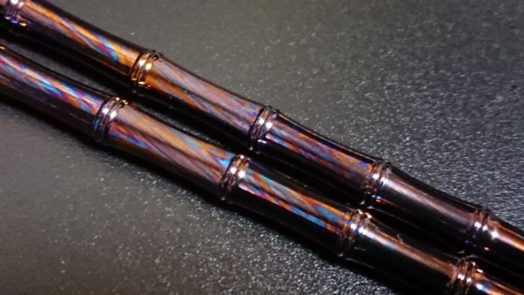 ティマスカス製竹形状箸 (チタン合金) timascus ダマスカス