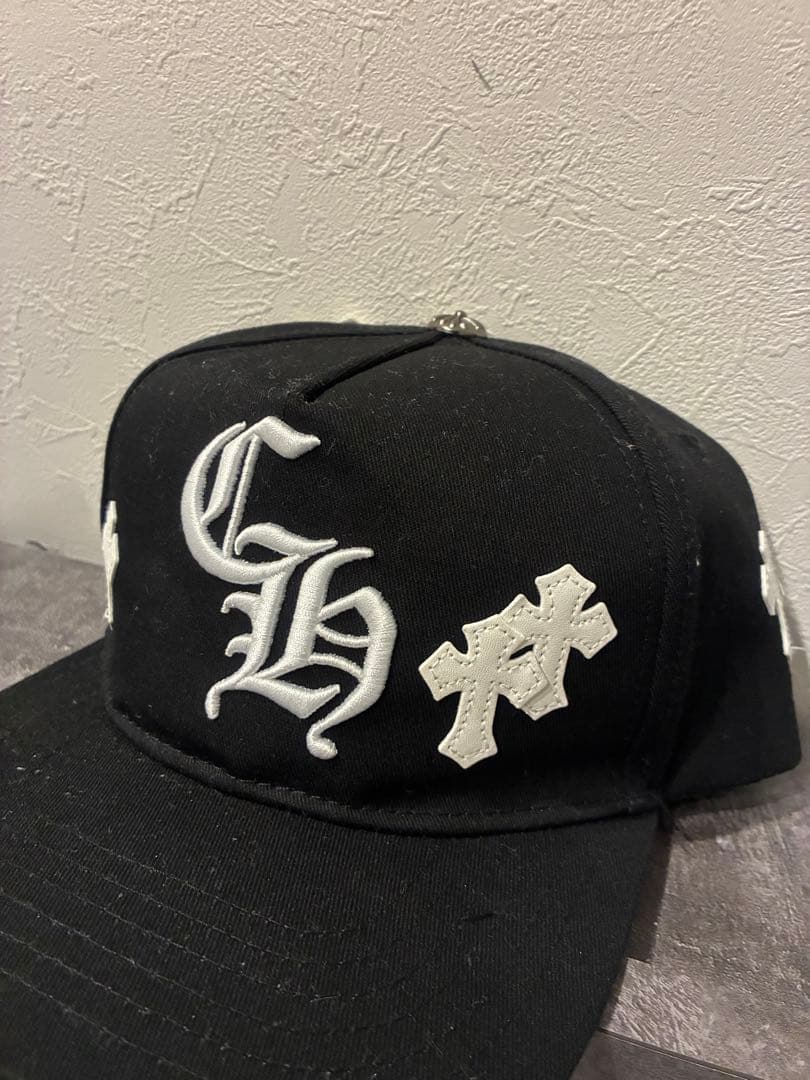 Chrome Hearts クロス刺繍 キャップ