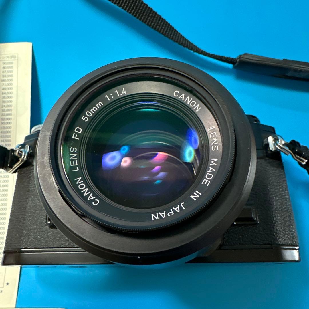 【完動品】CANON AE-1 + 標準レンズ フィルム一眼レフ　動作確認済み