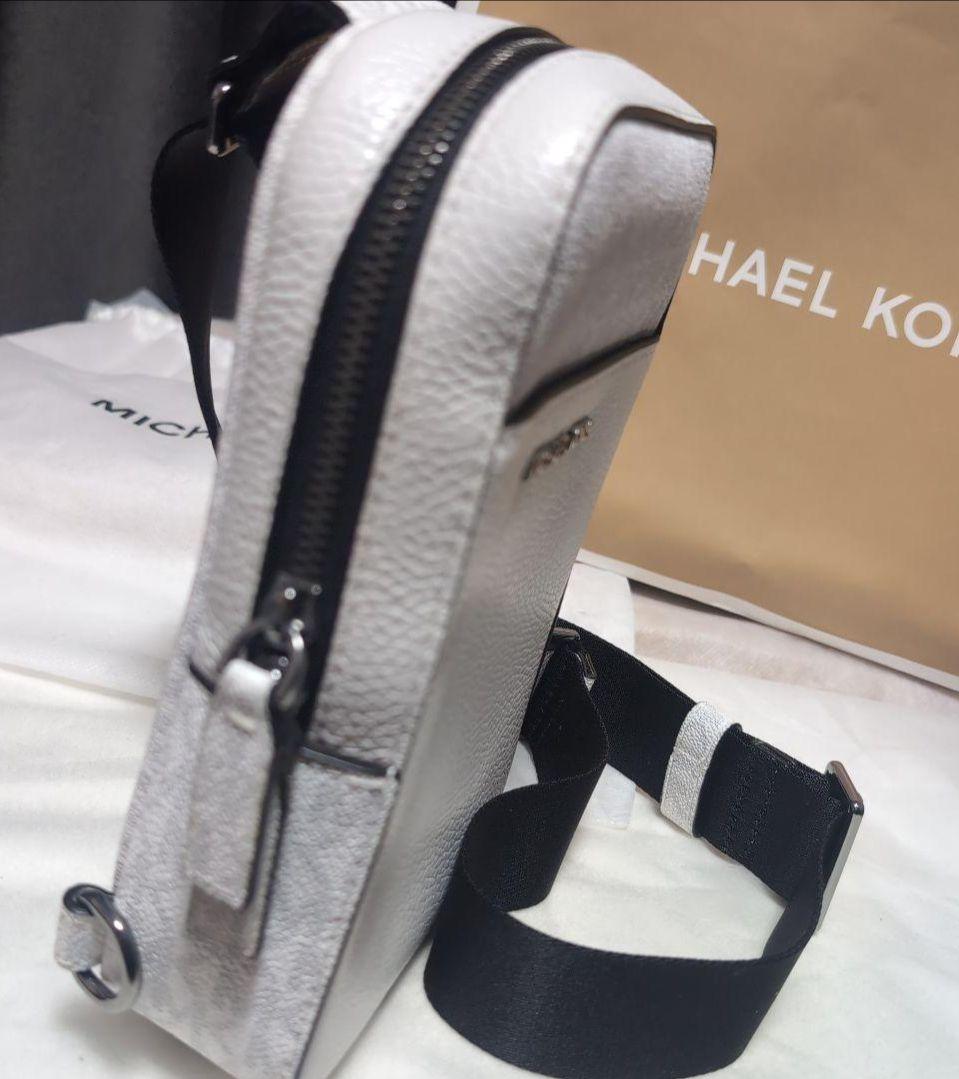 MICHAEL KORS ショルダーバッグ ホワイト/シルバー