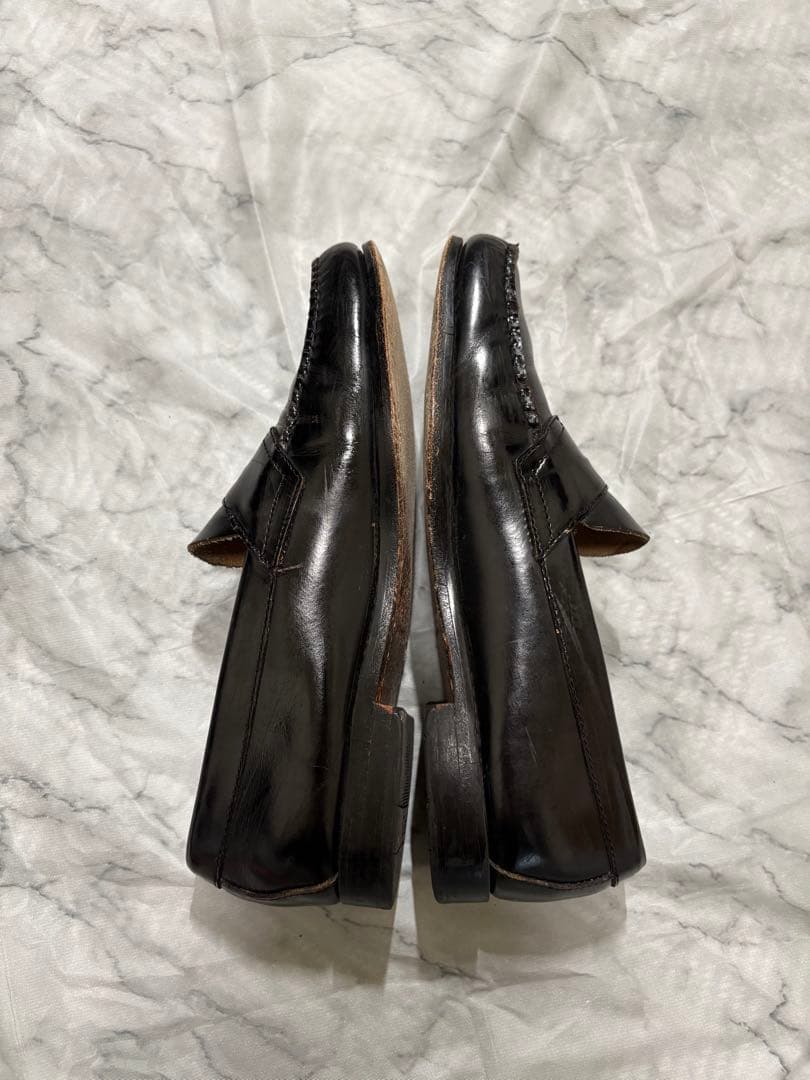 【王道】ghbass logan ローガン ペニーローファー 黒　us9.5